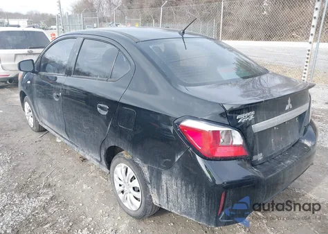 2022 Mitsubishi Mirage G4 Black Edition/Es/Le z USA, uszkodzony, nr VIN ML32FUFJ4NHF09425